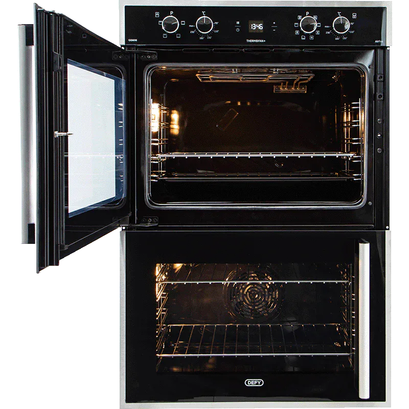 Defy Dbo767 Gemini Tf Double Blk Oven view 5