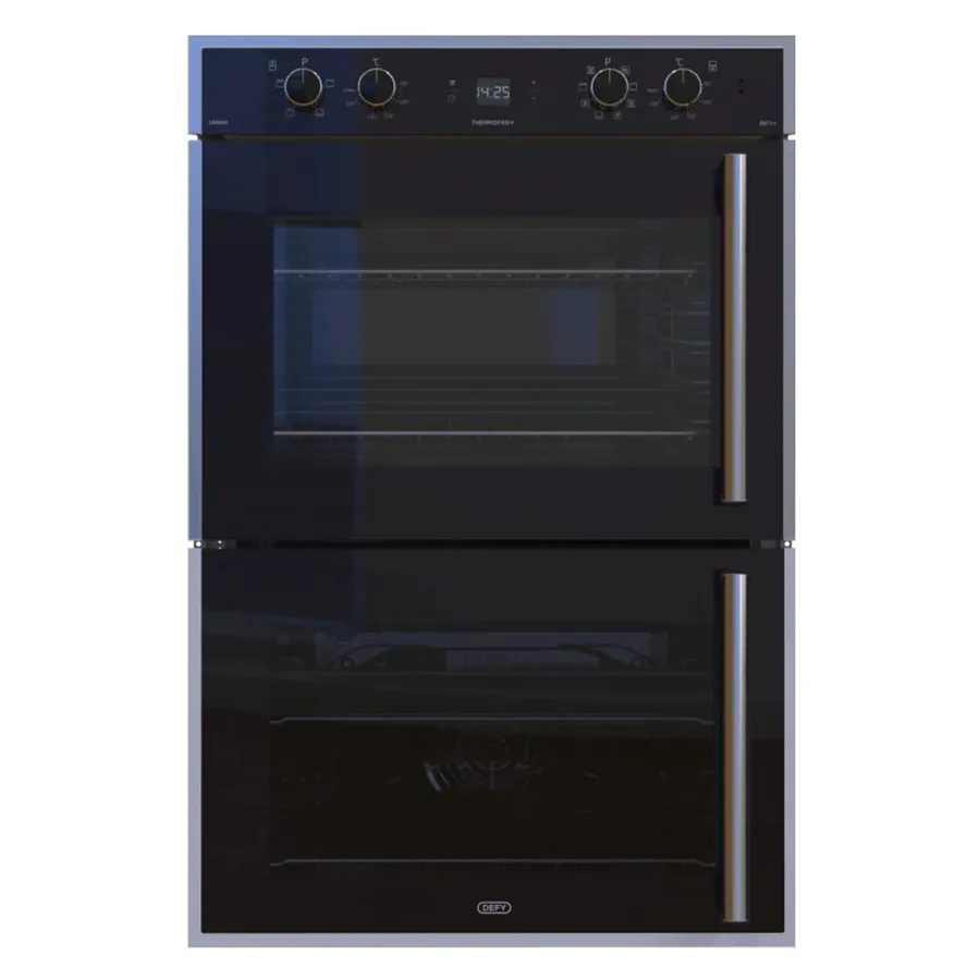 Defy Dbo767 Gemini Tf Double Blk Oven view 6