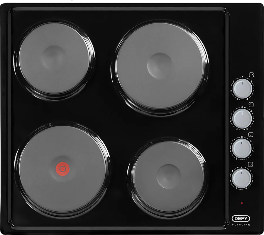 Defy Dhd415 Slimline Solid Cp Bs Hob