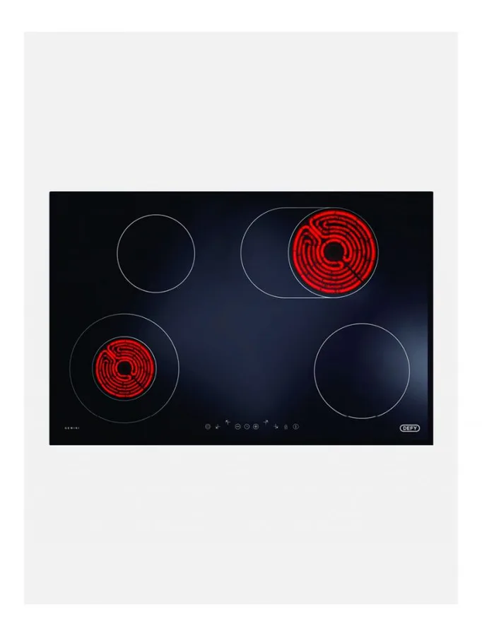 Defy Dhd415 Slimline Solid Cp Bs Hob view 3