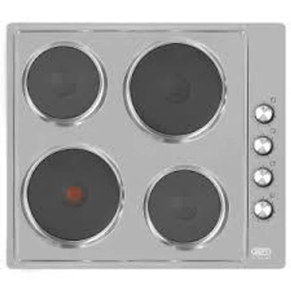 Defy Dhd399 Slimline Solid Cp Ss Hob view 4