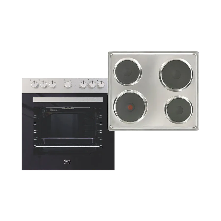 Defy Dhd333 Slimline Solid Ncp Ss Hob view 2