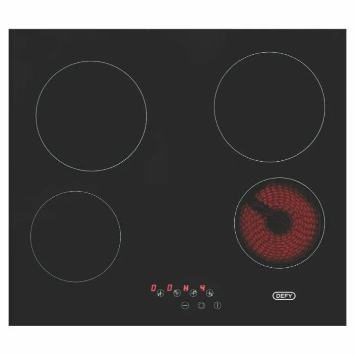 Defy Dhd406a 600 Touch Cont Cp Hob view 2