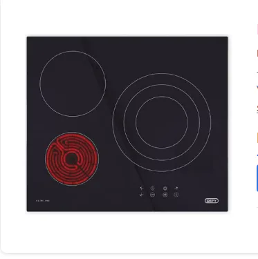 Defy Dhd601 Slimline 3p Tc 60cm Hob