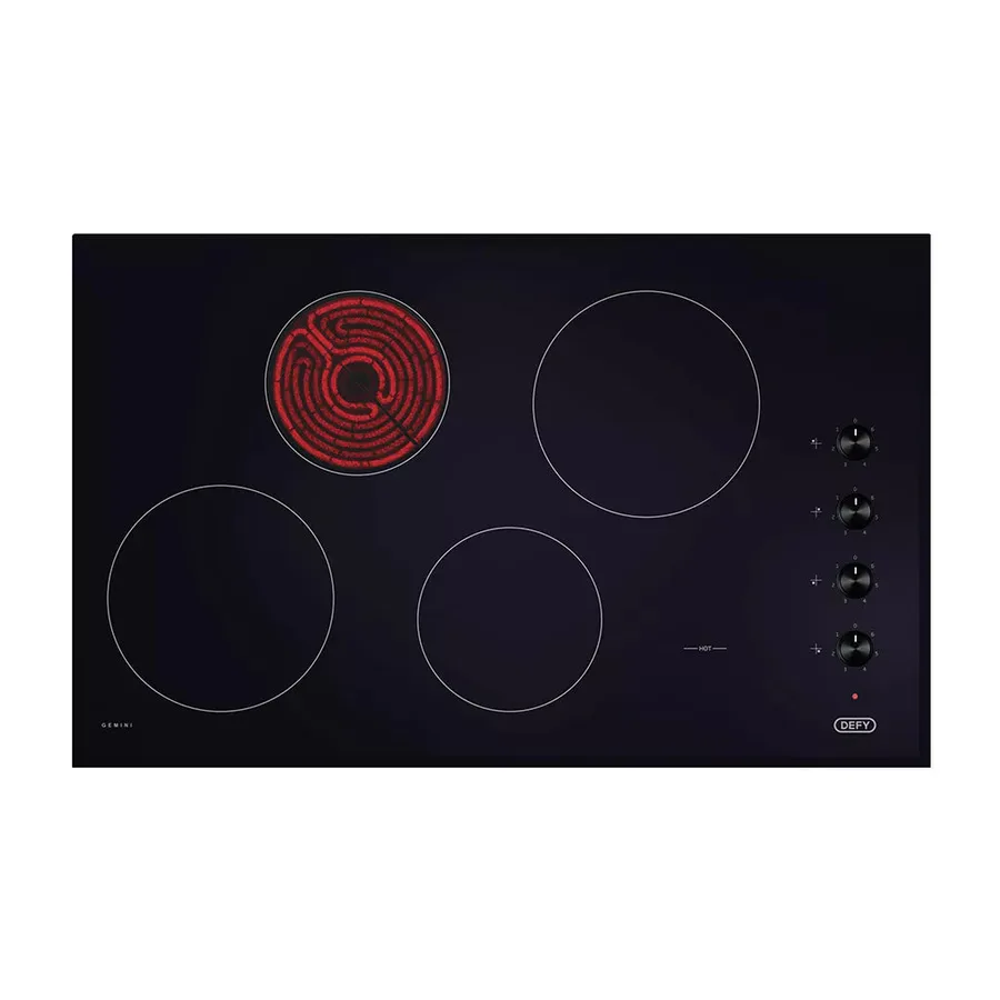 Defy Dhd413 Gemini Ceran Cp Bv Hob view 5