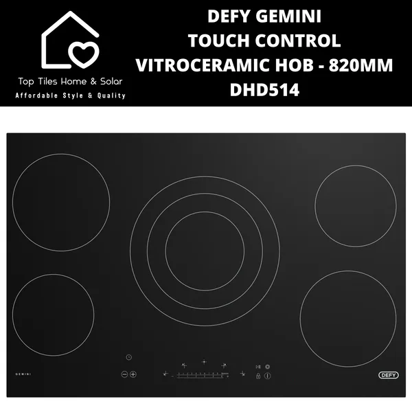 Defy Dhd514 Gemini Ceran Tcp Bv Hob view 7