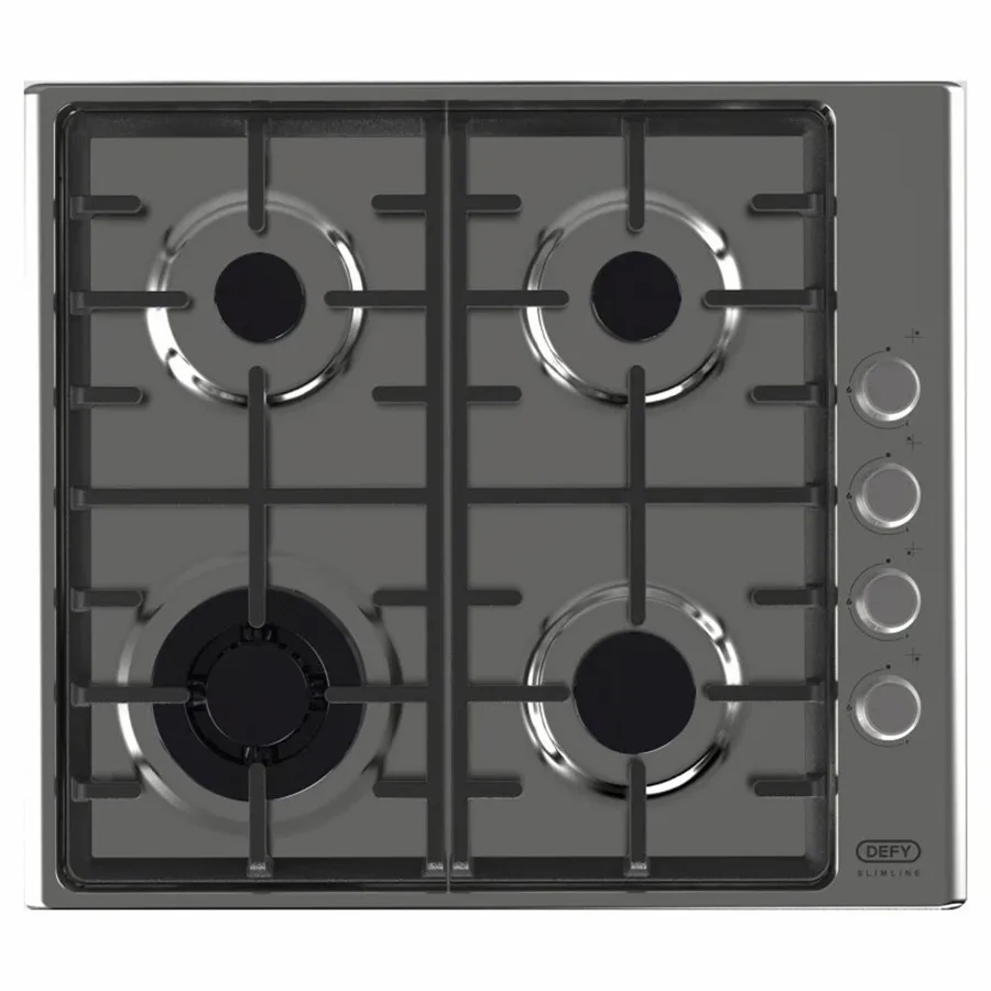 Defy Dhg134 Gas 2 Burner Cp Ss Hob view 5