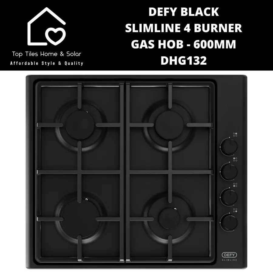 Defy Dhg132 Gas 4 Burner B Hob view 10