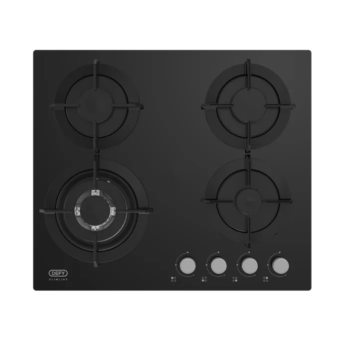 Defy Dhg604 Gas 4 Burner Glass Hob view 4