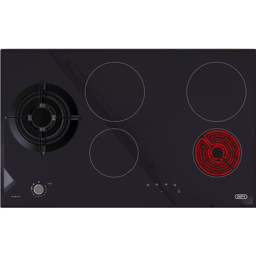 Defy Dhg901 Ge Gemini 4c + 1g Tc 90c Hob