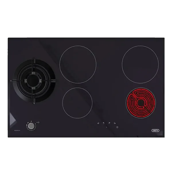Defy Dhg901 Ge Gemini 4c + 1g Tc 90c Hob view 4