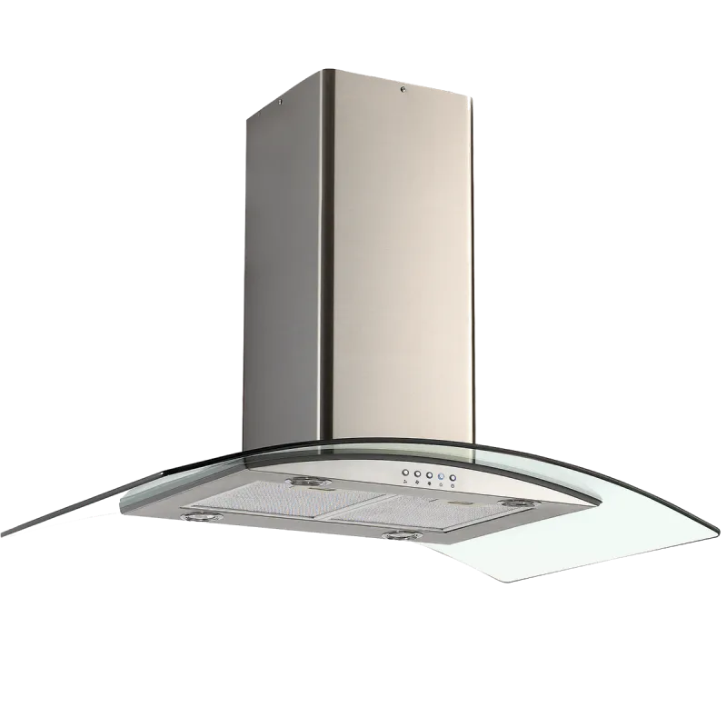 Defy Dch323 900 Island C/Glass S C/Hood view 3