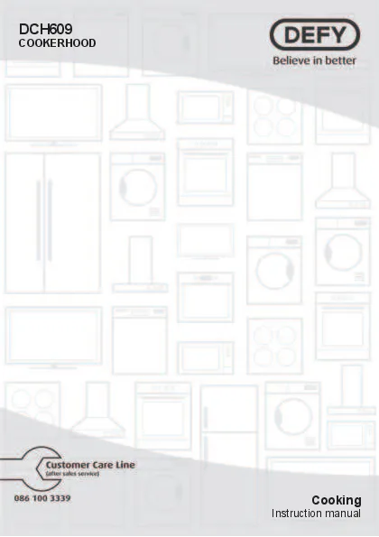 Defy Dch609 60cm Telescopic C/Hood view 8