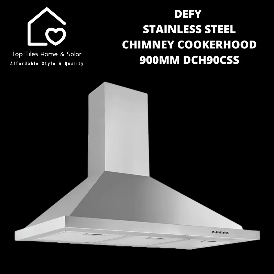 Defy Dch90css 90cm Chimney Hood  Ss view 5