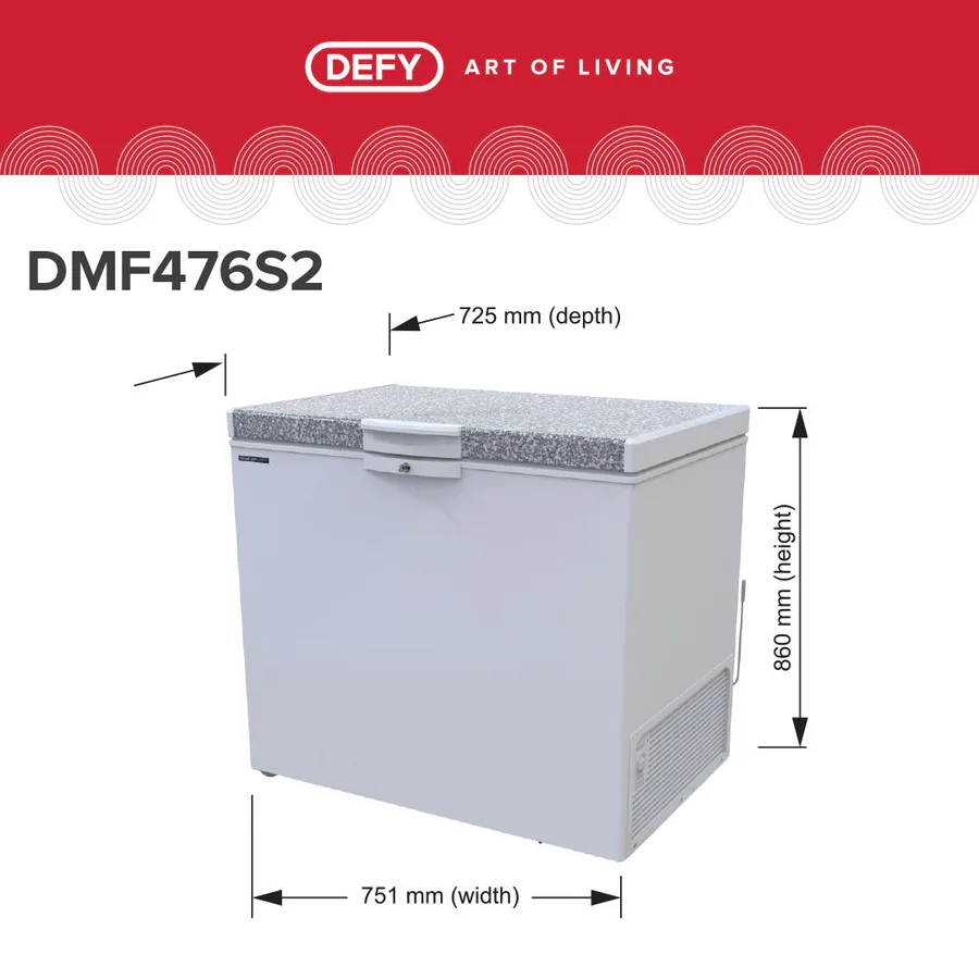 Defy Dmf476s2 Solar Off-Grid 254l Chest Freezer view 2