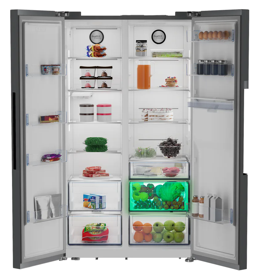 Defy Dff663 Sbs Fridge Frezzer view 5