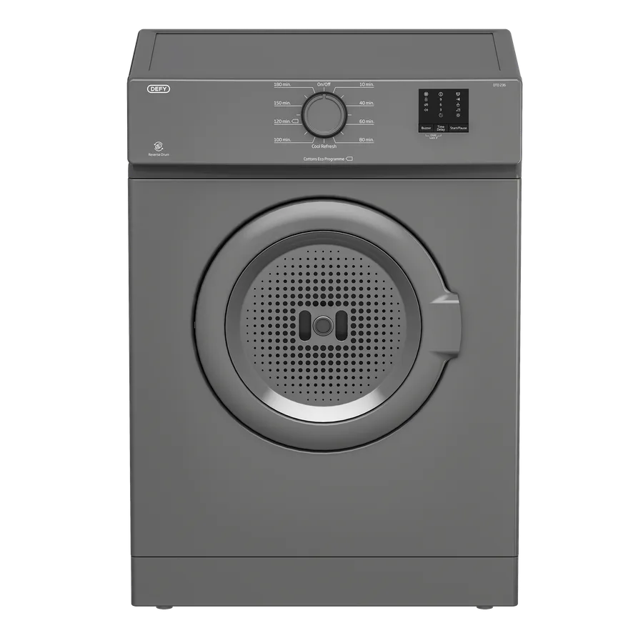Defy Dtd236 Tumble Dryer Manhattan Grey view 7