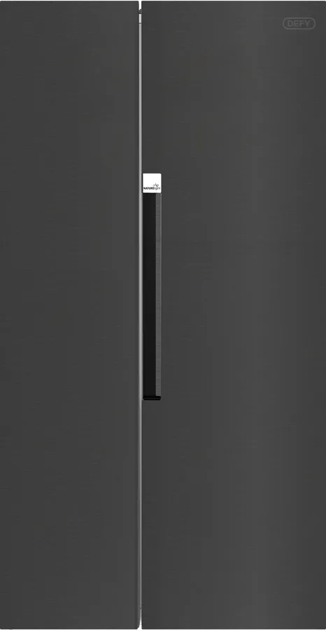 Defy Dff636 91cm Dark Inox Sbs Fridge Freezer view 2