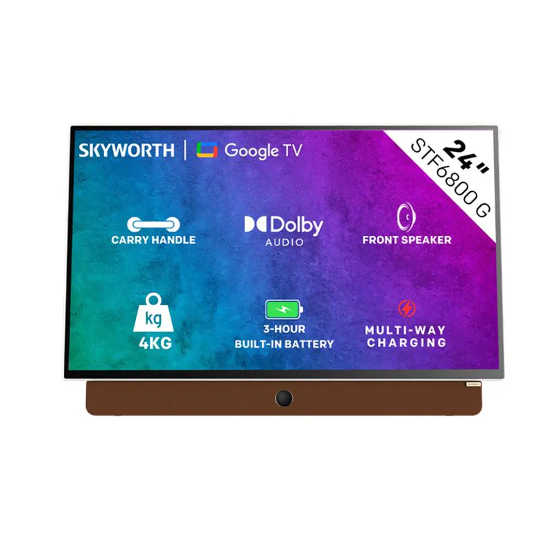 Skyworth 24stf6800 24" Portable TV Orange