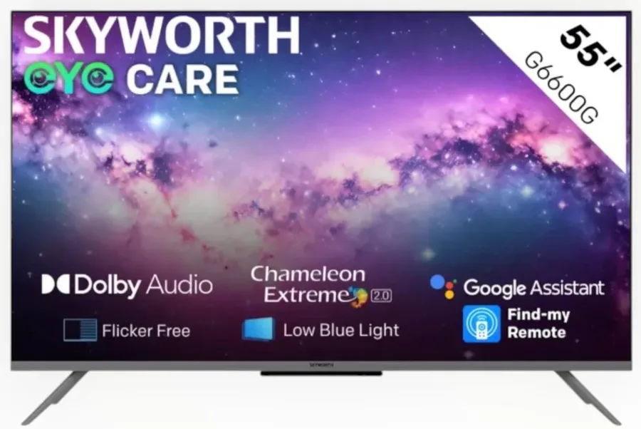 Skyworth 55g6600h 55" 4k Google TV view 2