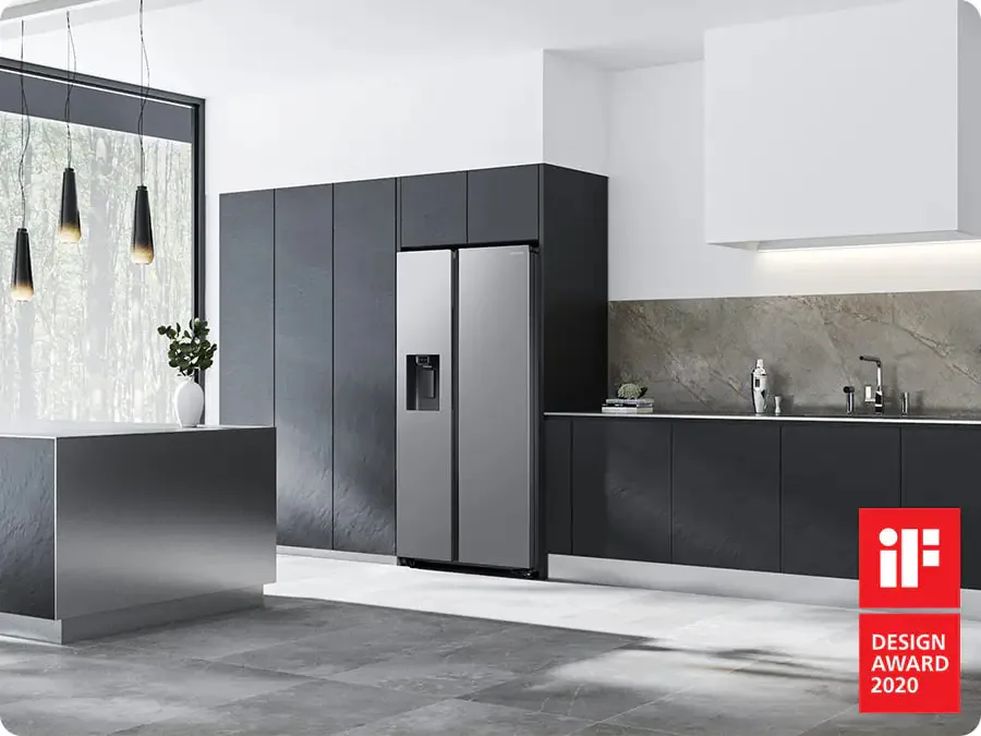 Samsung Rs65dg54r3s9fa 617l Sbs Fridge Freezer view 4