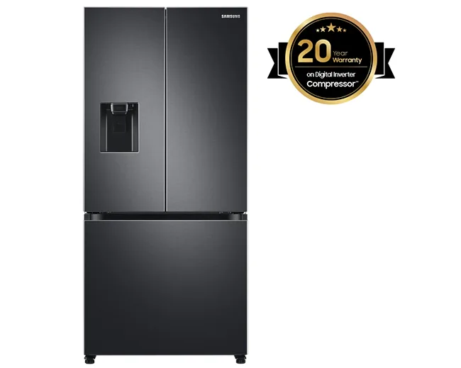 Samsung Rf49a5202b1 470l French Door Fridge Freez view 2