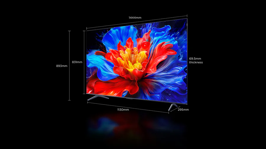 Tcl 98p8k 98" QLED Google TV view 2