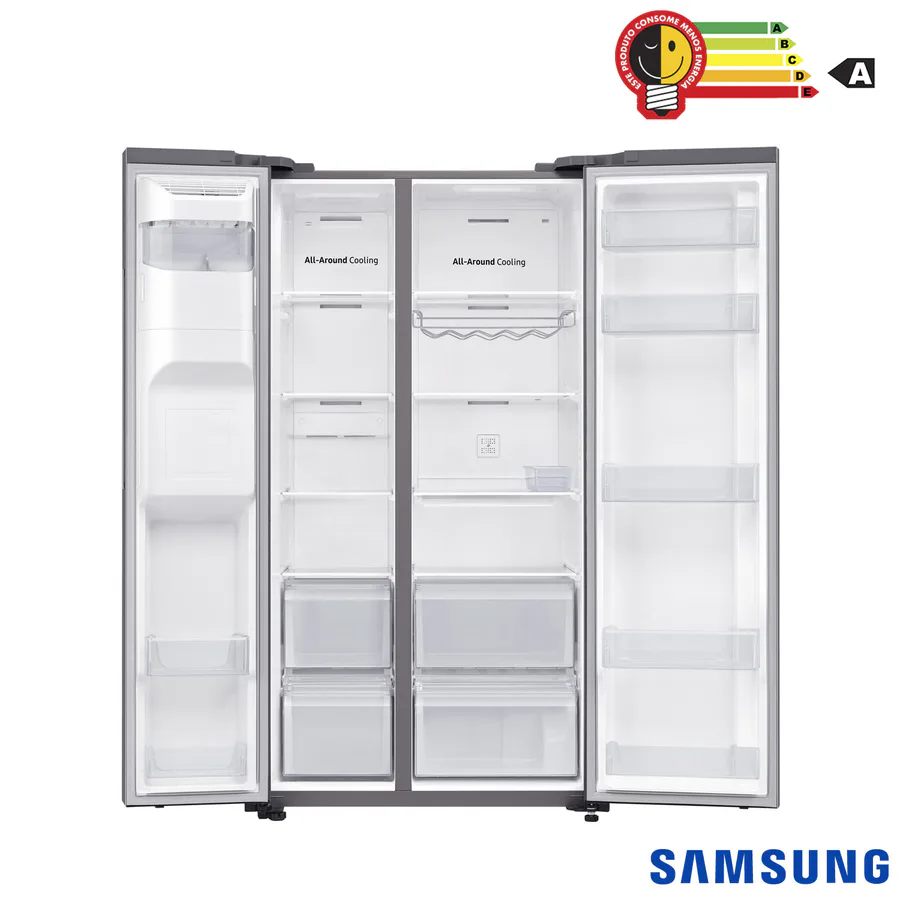 Samsung Rs65r5411m9 617l Plumbed W&I F/F view 3