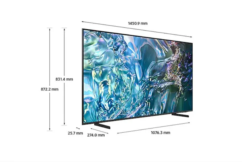 Samsung Qa85q60dakxxa 85" 4k Smart LED TV view 3