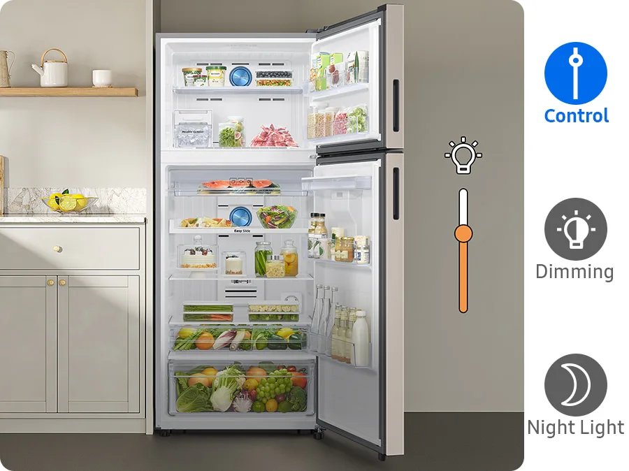 Samsung Rt53dg7b10b1fa 540l Tmf Combi Fridge view 8
