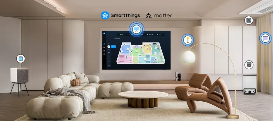 Samsung Qa75qn70fauxxa 4k Neo QLED Mini LED Ai TV view 6