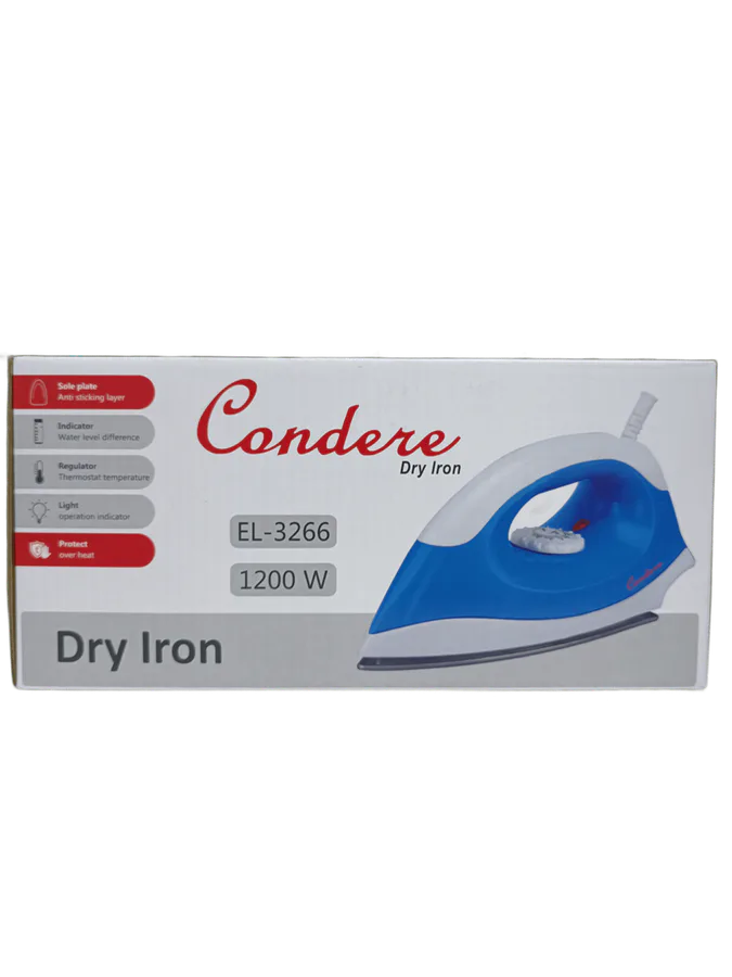 Condere El-3266 1200w Dry Iron