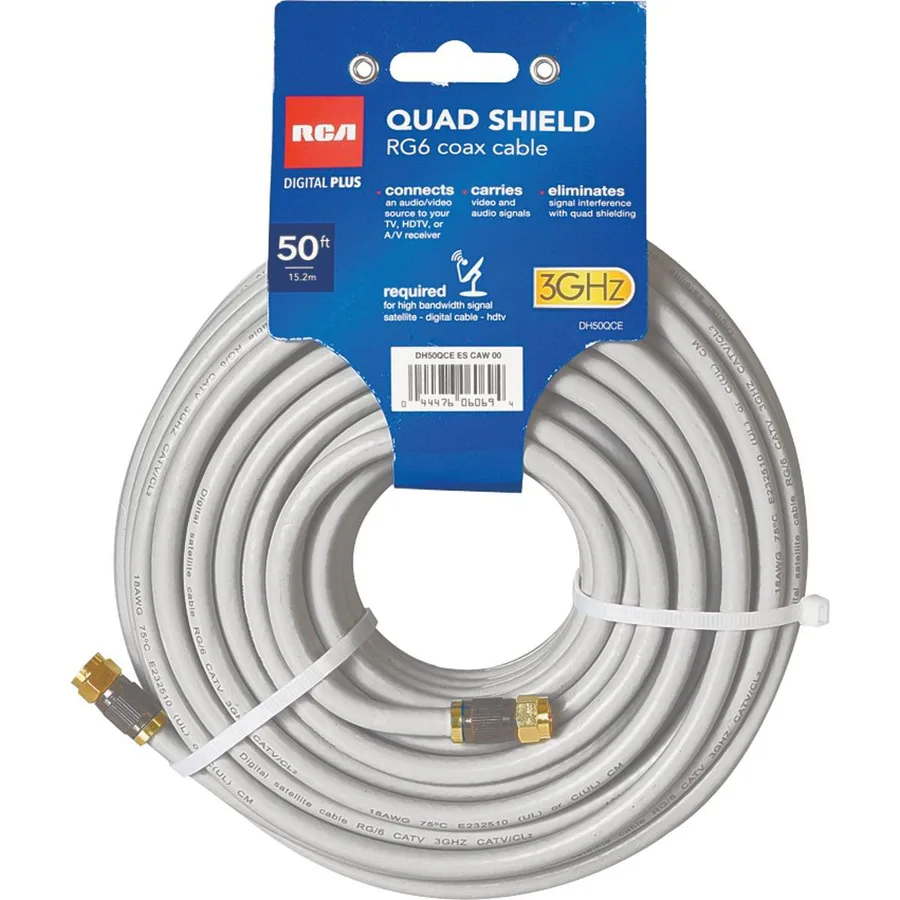 Cable Rg6u  White  64 Braid Dstv Approved view 7