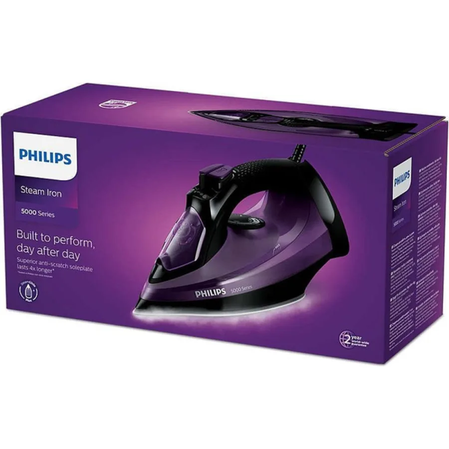 Philips Dst3011/20 3000 Series Steam Iron Blue view 8