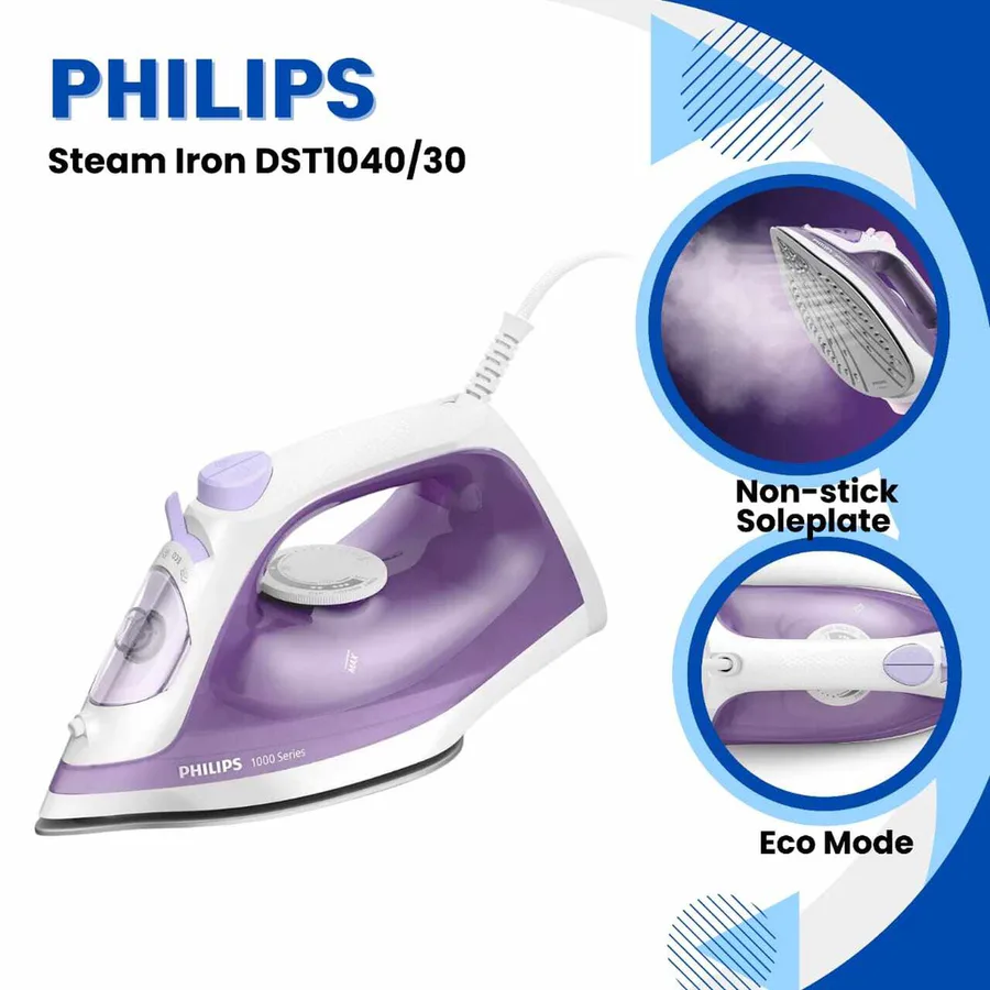 Philips Dst1040/30 Steam Iron view 9