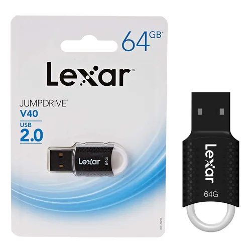 Lexar Ljdv40-64gab 64gb Jumpdrive USB view 5