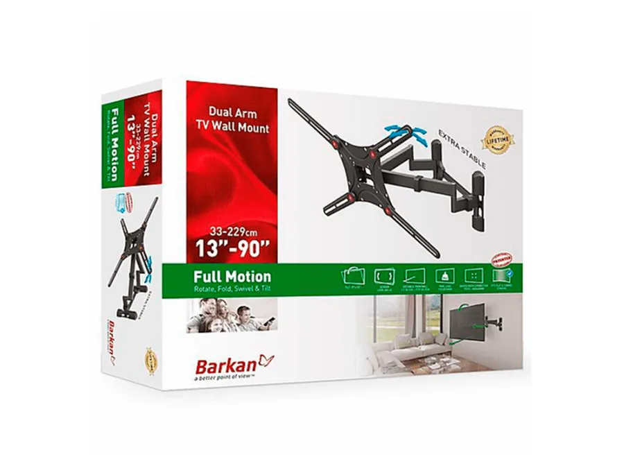 Barkan Bm464 4 Movement Wall Mount Bracket view 2