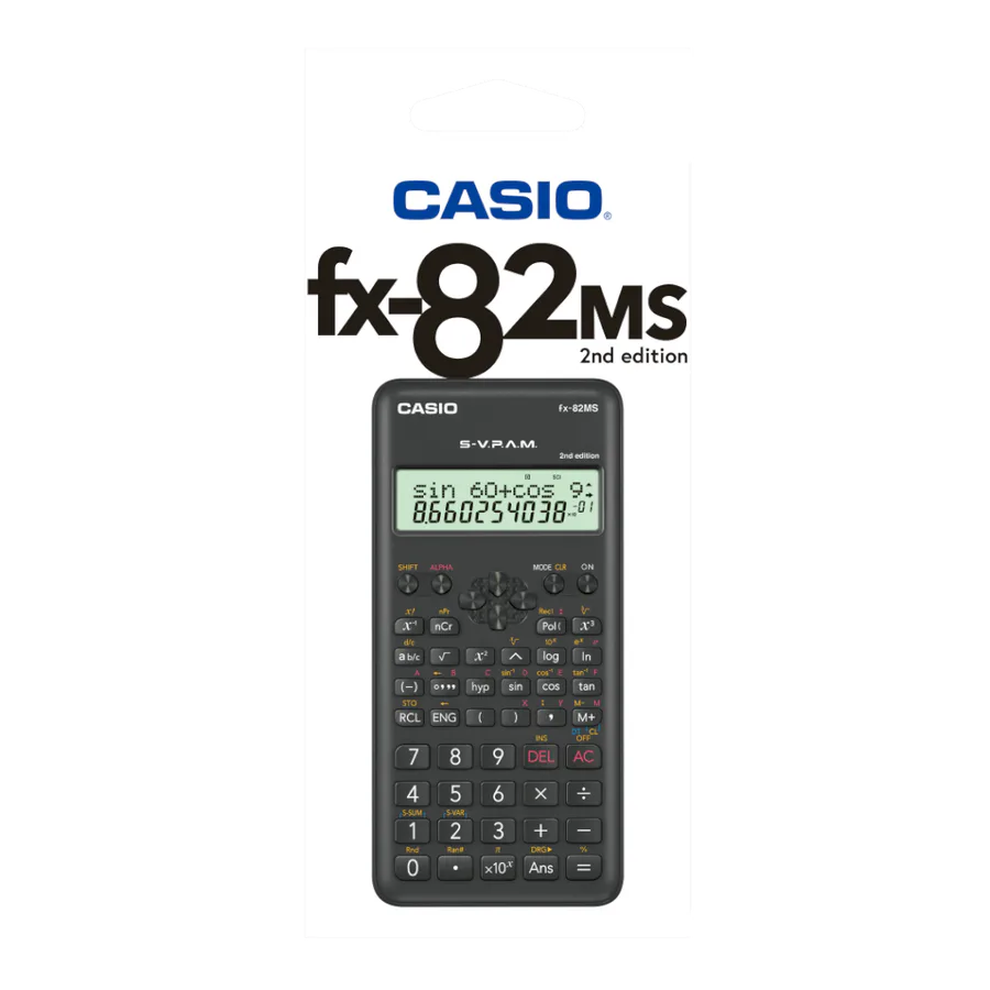 Casio Fx-82ms Scientific Calculator view 4