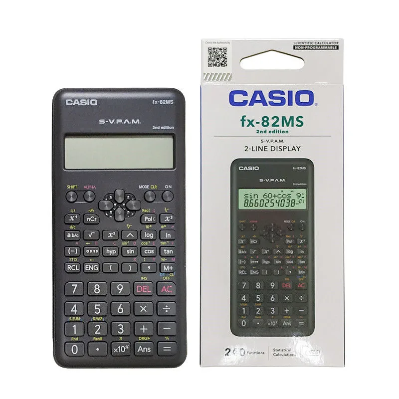 Casio Fx-82ms Scientific Calculator view 7