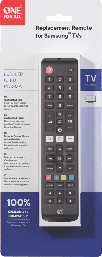One For All Samsung Urc4910 TV Remote view 4