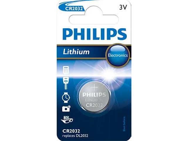 Philips Cr2032 Lithium Coin Battery view 4