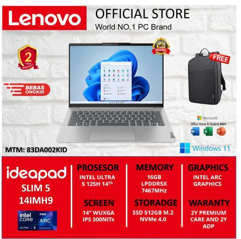 Lenovo Ip3 4gb 512ssd Notbook view 2