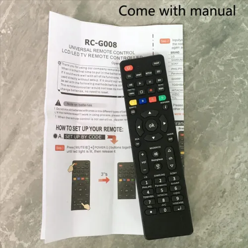 Universal Rc-G008 Remote Control view 2