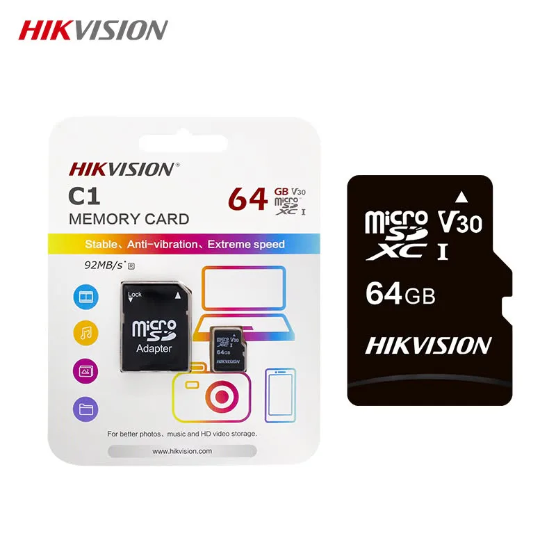 Hik Vision 32gb Micro Sd Card +Adaptor view 6