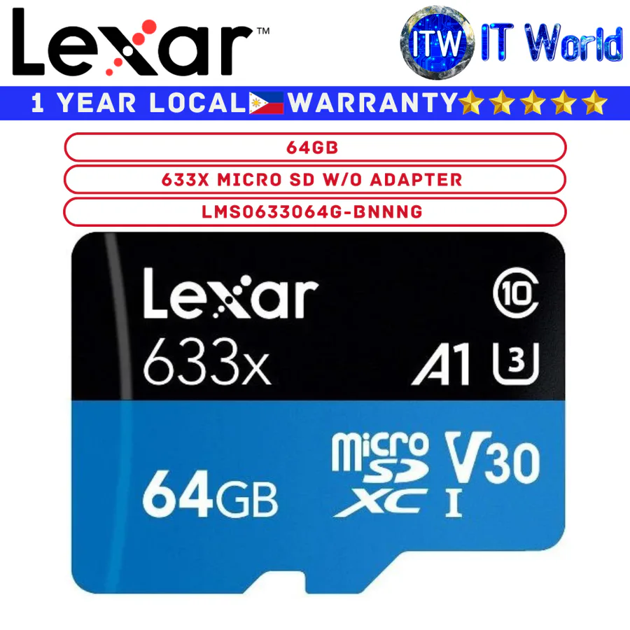 Lexar Lms0633064g-Bnnng 64gb Micros view 4