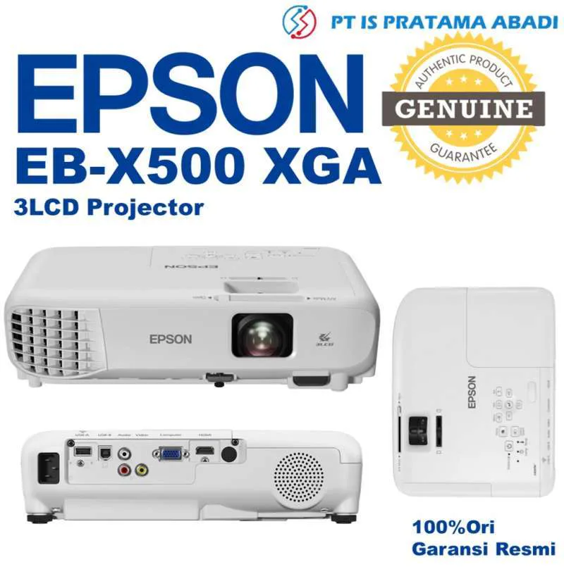 Epson Eb X500 Projector view 2