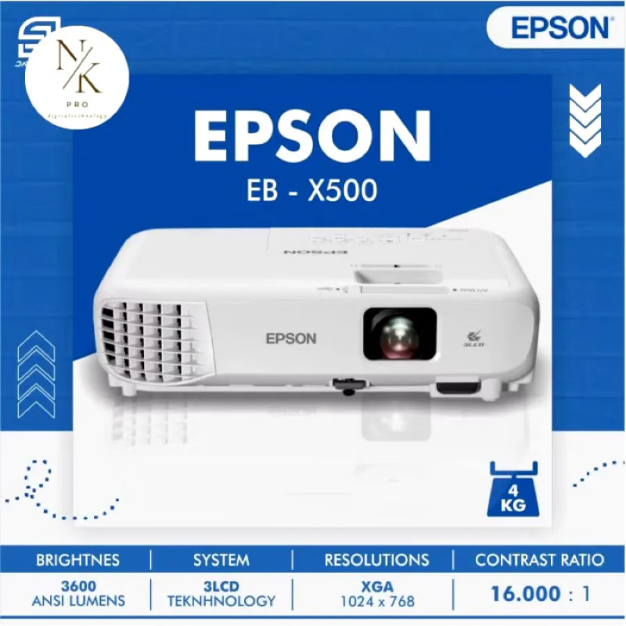 Epson Eb X500 Projector view 7