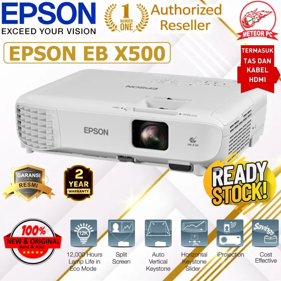 Epson Eb X500 Projector view 8