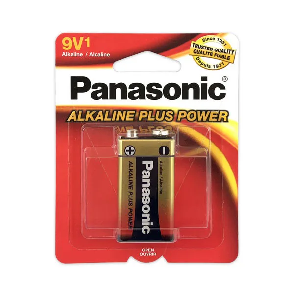 Panasonic 9v Alkaline Battery view 10