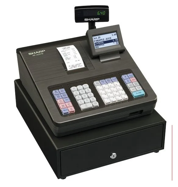 Sharp Xe-A207b Cash Register view 4
